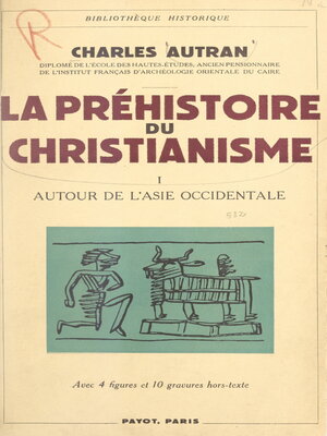 cover image of La préhistoire du christianisme (1)